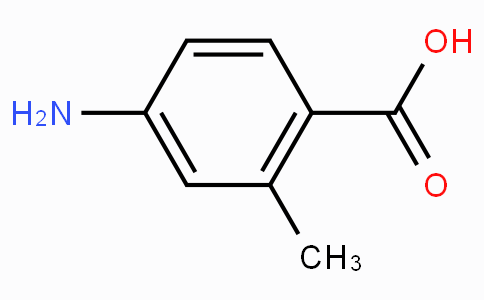 CAS No. 2486-75-1, 4-Amino-2-methylbenzoic acid