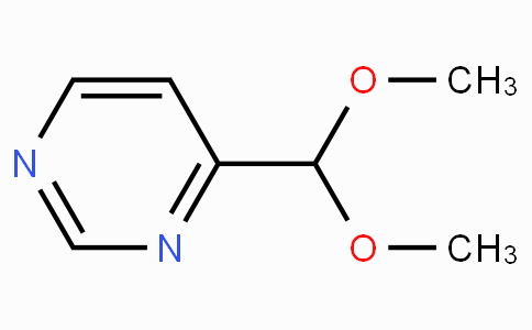 CAS No. 25746-87-6, 4-(Dimethoxymethyl)pyrimidine