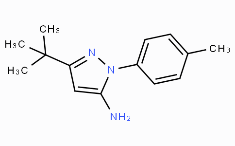 CAS No. 285984-25-0, 3-(tert-Butyl)-1-(p-tolyl)-1H-pyrazol-5-amine