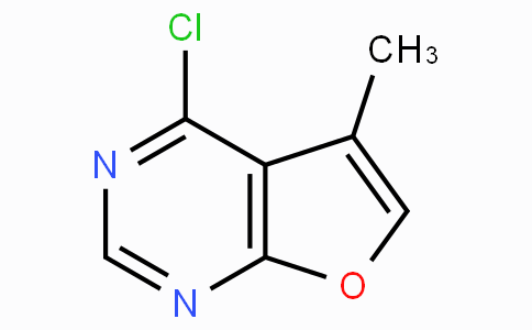 CAS No. 1321618-96-5, 4-Chloro-5-methylfuro[2,3-d]pyrimidine
