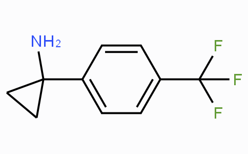 CAS No. 474709-86-9, 1-(4-(Trifluoromethyl)phenyl)cyclopropanamine