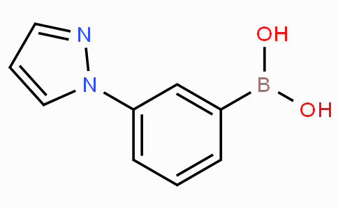 CAS No. 476620-22-1, (3-(1H-Pyrazol-1-yl)phenyl)boronic acid