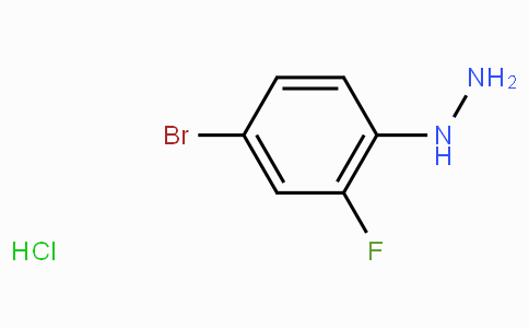 CAS No. 502496-24-4, (4-Bromo-2-fluorophenyl)hydrazine hydrochloride