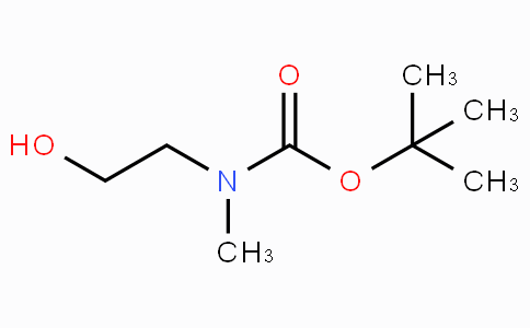 CAS No. 57561-39-4, tert-Butyl (2-hydroxyethyl)(methyl)carbamate