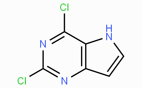 CAS No. 63200-54-4, 2,4-Dichloro-5H-pyrrolo[3,2-d]pyrimidine