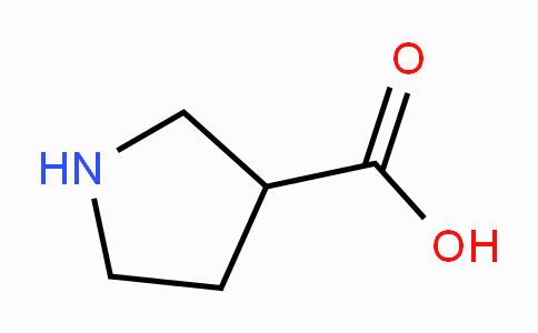 CAS No. 59378-87-9, Pyrrolidine-3-carboxylic acid