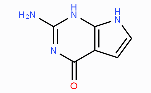 CAS No. 7355-55-7, 2-Amino-1H-pyrrolo[2,3-d]pyrimidin-4(7H)-one