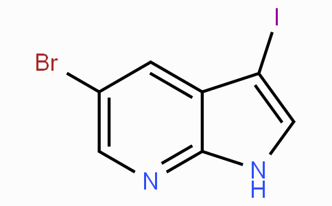 CAS No. 757978-18-0, 5-Bromo-3-iodo-1H-pyrrolo[2,3-b]pyridine