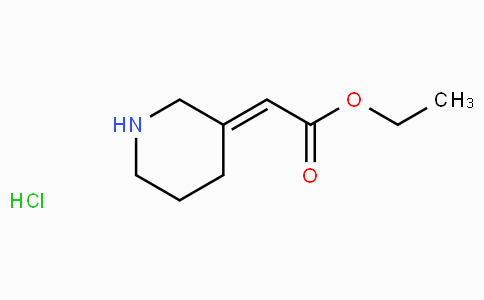 CAS No. 957472-01-4, (E)-Ethyl 2-(piperidin-3-ylidene)acetate hydrochloride
