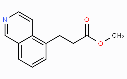 CAS No. 87087-26-1, Methyl 3-(isoquinolin-5-yl)propanoate