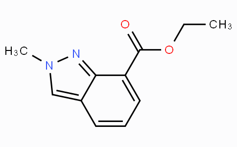 CAS No. 1360438-37-4, Ethyl 2-methyl-2H-indazole-7-carboxylate