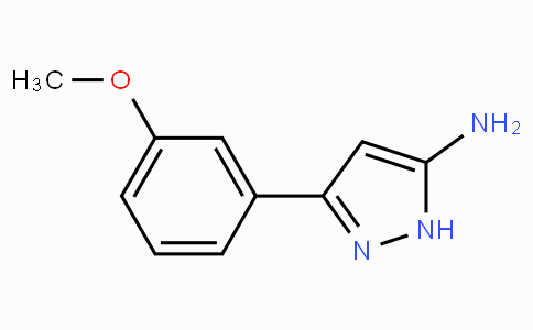 CAS No. 96799-04-1, 3-(3-Methoxyphenyl)-1H-pyrazol-5-amine