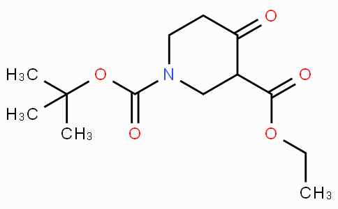 CAS No. 98977-34-5, 1-tert-Butyl 3-ethyl 4-oxopiperidine-1,3-dicarboxylate