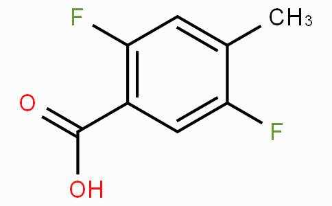 CAS No. 103877-80-1, 2,5-Difluoro-4-methylbenzoic acid