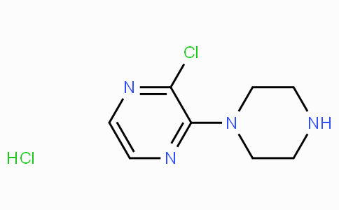 CAS No. 66522-30-3, 2-Chloro-3-(piperazin-1-yl)pyrazine hydrochloride