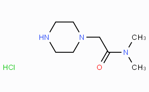 CAS No. 1032757-34-8, N,N-Dimethyl-2-(piperazin-1-yl)acetamide hydrochloride
