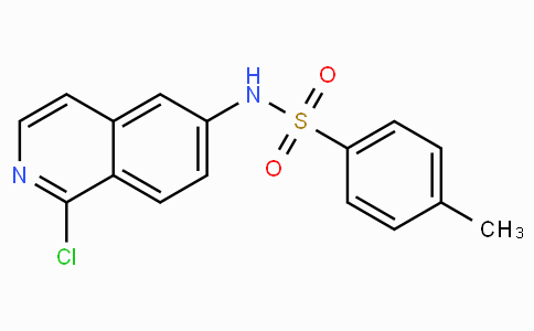 CAS No. 347146-32-1, N-(1-Chloroisoquinolin-6-yl)-4-methylbenzenesulfonamide