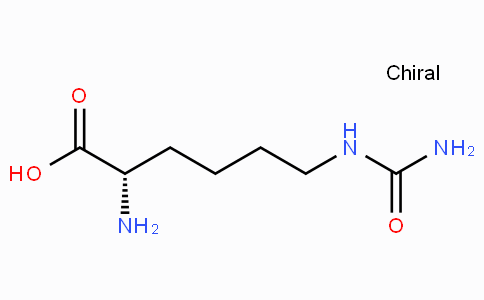 CAS No. 1190-49-4, (S)-2-Amino-6-ureidohexanoic acid