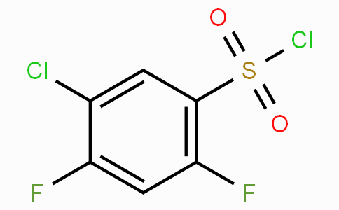 CAS No. 13656-57-0, 5-Chloro-2,4-difluorobenzene-1-sulfonyl chloride