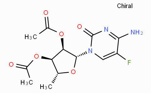 CAS No. 161599-46-8, 5'-Deoxy-2',3'-di-O-acetyl-5-fluorocytidine