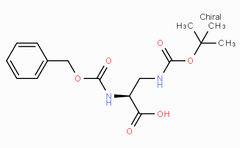 CAS No. 16947-84-5, (S)-2-(((Benzyloxy)carbonyl)amino)-3-((tert-butoxycarbonyl)amino)propanoic acid