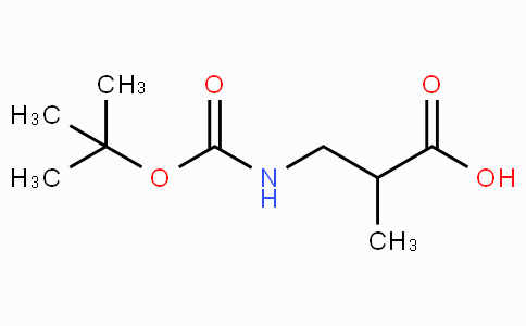 CAS No. 16948-10-0, 3-((tert-Butoxycarbonyl)amino)-2-methylpropanoic acid