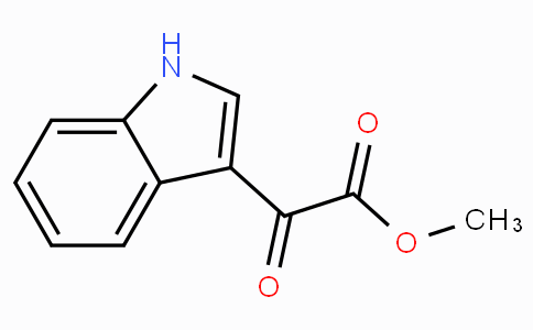 CAS No. 18372-22-0, Methyl 2-(1H-indol-3-yl)-2-oxoacetate