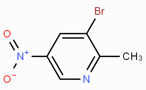 CAS No. 186593-42-0, 3-Bromo-2-methyl-5-nitropyridine
