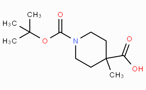 CAS No. 189321-63-9, 1-(tert-Butoxycarbonyl)-4-methylpiperidine-4-carboxylic acid