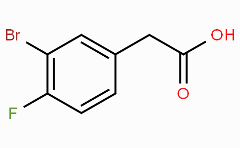 CAS No. 194019-11-9, 2-(3-Bromo-4-fluorophenyl)acetic acid
