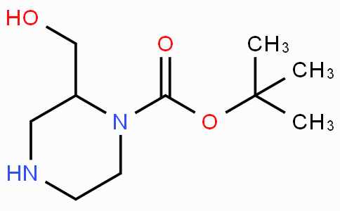 CAS No. 205434-75-9, tert-Butyl 2-(hydroxymethyl)piperazine-1-carboxylate