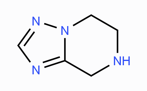 CAS No. 233278-56-3, 5,6,7,8-Tetrahydro-[1,2,4]triazolo[1,5-a]pyrazine