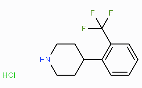 CAS No. 255051-14-0, 4-(2-(Trifluoromethyl)phenyl)piperidine hydrochloride