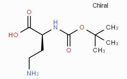 CAS No. 25691-37-6, (S)-4-Amino-2-((tert-butoxycarbonyl)amino)butanoic acid