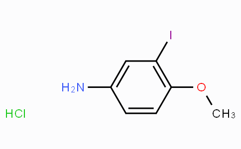 CAS No. 261173-06-2, 3-Iodo-4-methoxyaniline hydrochloride