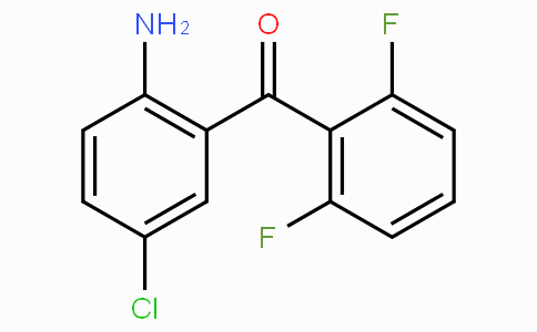 CAS No. 28910-83-0, (2-Amino-5-chlorophenyl)(2,6-difluorophenyl)methanone
