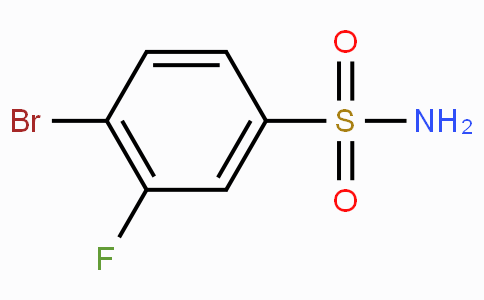 CAS No. 263349-73-1, 4-Bromo-3-fluorobenzenesulphonamide