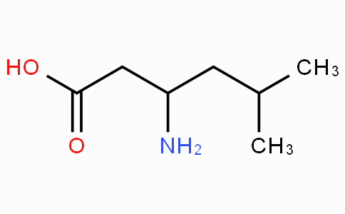 CAS No. 3653-34-7, 3-Amino-5-methylhexanoic acid