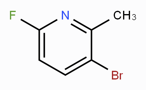 CAS No. 375368-83-5, 3-Bromo-6-fluoro-2-methylpyridine