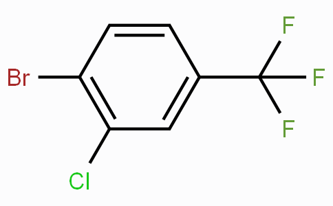 CAS No. 402-04-0, 1-Bromo-2-chloro-4-(trifluoromethyl)benzene