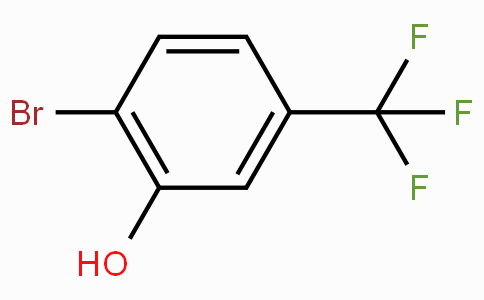 CAS No. 402-05-1, 2-Bromo-5-(trifluoromethyl)phenol