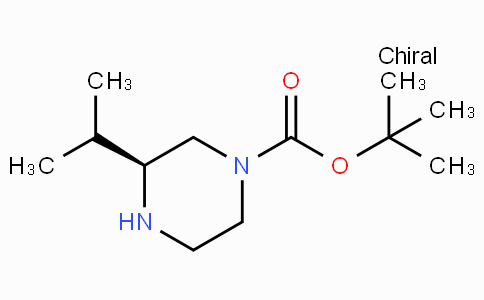 CAS No. 475272-54-9, (S)-tert-Butyl 3-isopropylpiperazine-1-carboxylate