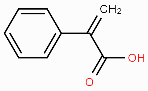 CAS No. 492-38-6, 2-Phenylacrylic acid