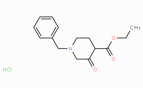 CAS No. 52763-21-0, Ethyl 1-benzyl-3-oxopiperidine-4-carboxylate hydrochloride