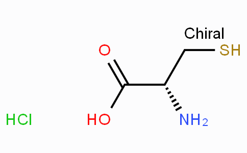 CAS No. 52-89-1, (R)-2-Amino-3-mercaptopropanoic acid hydrochloride