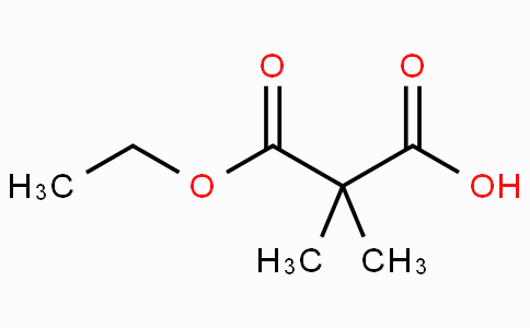 CAS No. 5471-77-2, 3-Ethoxy-2,2-dimethyl-3-oxopropanoic acid