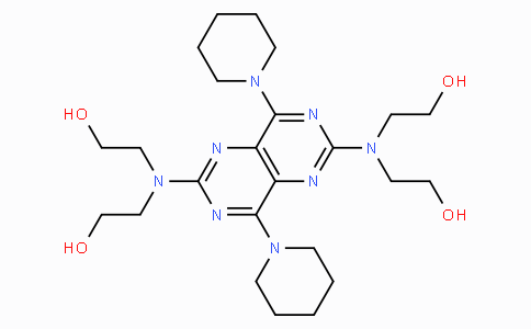 58-32-2 | 2,2',2'',2'''-((4,8-Di(piperidin-1-yl)pyrimido[5,4-d]pyrimidine-2,6-diyl)bis(azanetriyl))tetraethanol