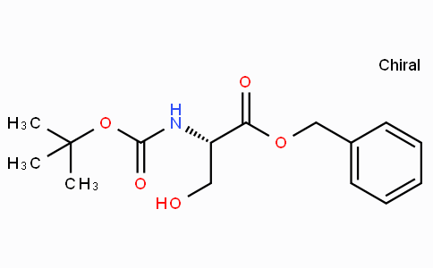 CAS No. 59524-02-6, (S)-Benzyl 2-((tert-butoxycarbonyl)amino)-3-hydroxypropanoate