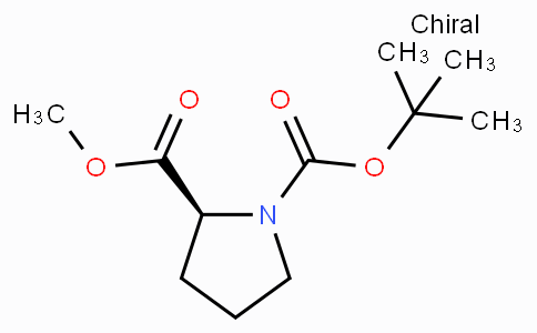 CAS No. 59936-29-7, (S)-1-tert-Butyl 2-methyl pyrrolidine-1,2-dicarboxylate