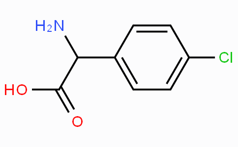 CAS No. 6212-33-5, 2-Amino-2-(4-chlorophenyl)acetic acid